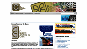 What Banconacionaldecuba.com website looked like in 2020 (4 years ago)