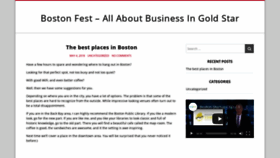 What Boston-fest.com website looked like in 2020 (4 years ago)