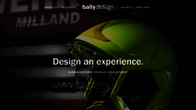 What Ballydesign.com website looked like in 2020 (4 years ago)