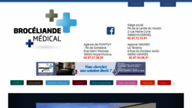 What Broceliandemedical.com website looked like in 2020 (4 years ago)