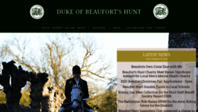 What Beauforthunt.com website looked like in 2020 (4 years ago)