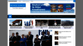 What Beykozguncel.com website looked like in 2020 (4 years ago)