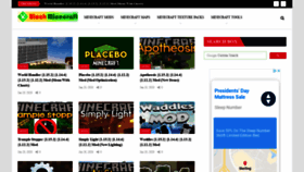 What Blockminecraft.com website looked like in 2020 (4 years ago)