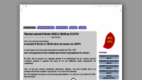 What Baiedeseine.fr website looked like in 2020 (4 years ago)