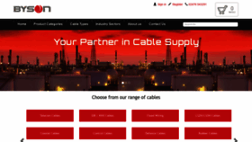 What Bysoncable.co.uk website looked like in 2020 (4 years ago)