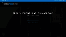 What Bostoniphonerepair.com website looked like in 2020 (4 years ago)