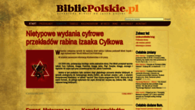 What Bibliepolskie.pl website looked like in 2020 (4 years ago)