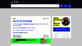 What Blog.urbandictionary.com website looked like in 2020 (4 years ago)