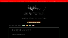 What Bunesuccess.com website looked like in 2020 (4 years ago)