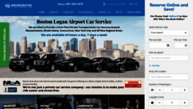 What Bostonexecutivelimoservice.com website looked like in 2020 (4 years ago)