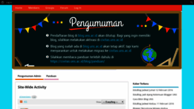What Blog.uns.ac.id website looked like in 2020 (4 years ago)
