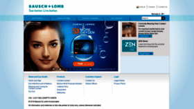What Bausch.in website looked like in 2020 (4 years ago)