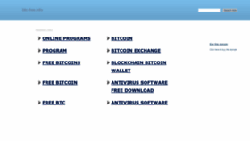 What Btc-free.info website looked like in 2020 (4 years ago)