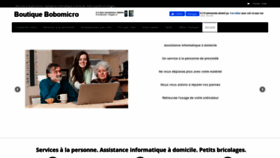What Boutiquebobomicro.fr website looked like in 2020 (4 years ago)