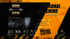 What Bobgym.com website looked like in 2020 (4 years ago)