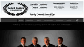 What Boxwellbrothers.com website looked like in 2020 (5 years ago)