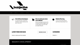 What Buzzjective.com website looked like in 2020 (4 years ago)