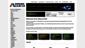 What Best-value-projector-lamps.de website looked like in 2020 (4 years ago)