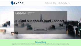 What Bunkr.cloud website looked like in 2020 (4 years ago)