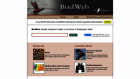 What Birdweb.org website looked like in 2020 (4 years ago)
