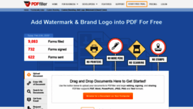 What Branding-document-template.pdffiller.com website looked like in 2020 (4 years ago)