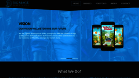 What Bigmage.com website looked like in 2020 (4 years ago)
