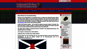 What Blackwatchkitshop.com website looked like in 2020 (4 years ago)