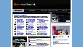 What Bestenettbutikk.no website looked like in 2020 (4 years ago)