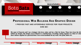 What Botobata.com website looked like in 2020 (4 years ago)