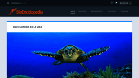What Bioenciclopedia.com website looked like in 2020 (4 years ago)