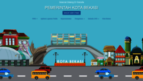 What Bekasikota.go.id website looked like in 2020 (4 years ago)