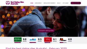 What Best-aussie-dating.com website looked like in 2020 (4 years ago)