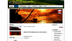 What Botschaft-costarica.de website looked like in 2020 (4 years ago)