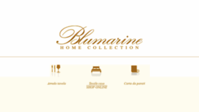 What Blumarinehome.it website looked like in 2020 (4 years ago)