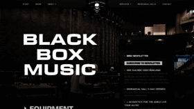 What Black-box-music.de website looked like in 2020 (4 years ago)