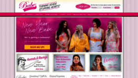 What Babethings.com website looked like in 2020 (4 years ago)