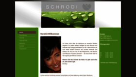 What Blumenschrodi.de website looked like in 2020 (4 years ago)