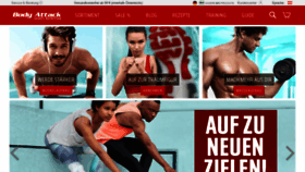 What Body-attack.at website looked like in 2020 (4 years ago)