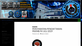 What Bem.fkunswagati.ac.id website looked like in 2020 (4 years ago)
