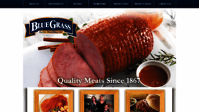 What Bluegrassqualitymeats.com website looked like in 2020 (4 years ago)