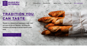 What Bakerydefrance.com website looked like in 2020 (4 years ago)