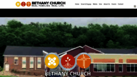 What Bethanychurchlax.com website looked like in 2020 (4 years ago)