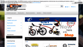 What Bicikli.de website looked like in 2020 (4 years ago)