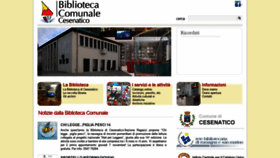 What Biblioteca.comune.cesenatico.fc.it website looked like in 2020 (4 years ago)