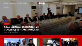 What Bolgegazetesi.com.tr website looked like in 2020 (4 years ago)