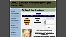 What Bcuniversity.net website looked like in 2020 (4 years ago)