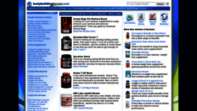 What Bodybuildingforyou.com website looked like in 2020 (4 years ago)