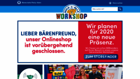 What Build-a-bear.de website looked like in 2020 (4 years ago)