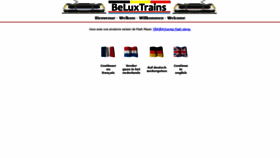 What Beluxtrains.net website looked like in 2020 (4 years ago)