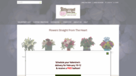 What Bitterrootflowershop.net website looked like in 2020 (4 years ago)